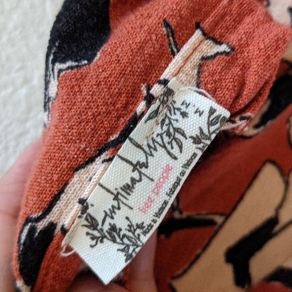 Free People Bring It Back Printed Dress - Picture 7 of 7